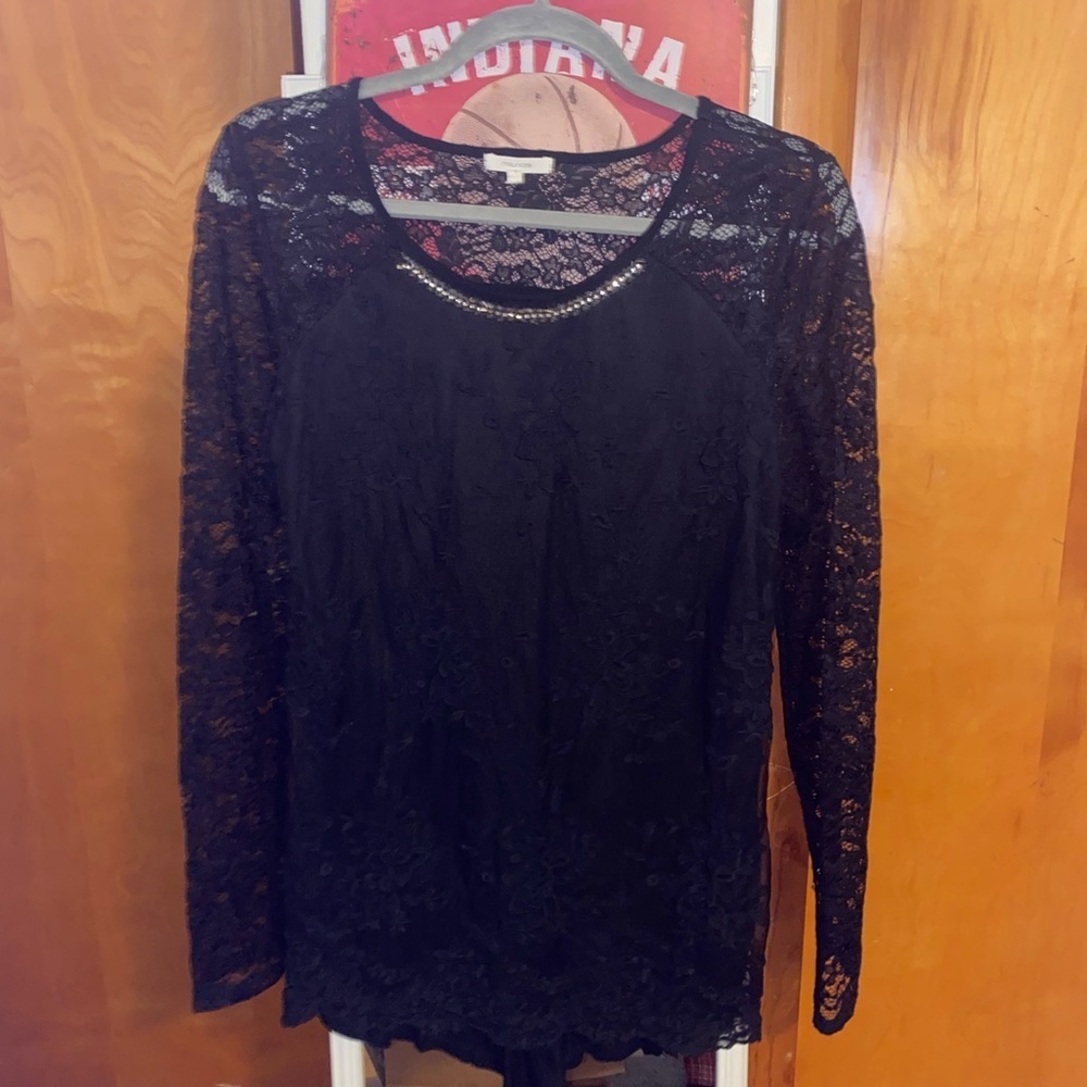 black maurices top with detail
